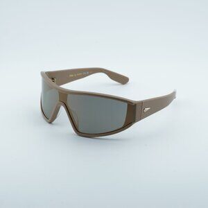 Rag & Bone RNB6003/S 009Q JO Sunglasses Bronze Shield Frame, Mirror Lenses